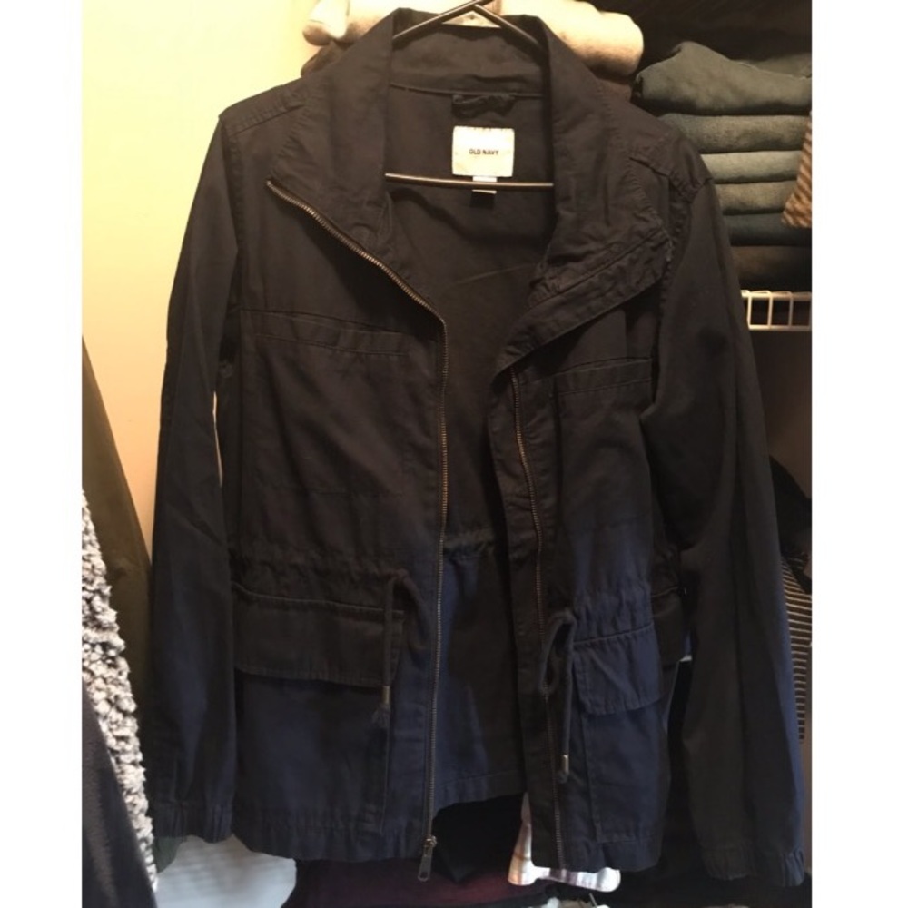 navy blue jacket